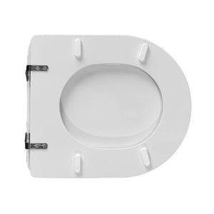 Sedile wc per azzurra vaso nuvola forma 7  Bianco - Cerniere C espansionCW