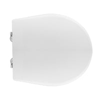 Sedile wc per globo vaso arianna 2 forma 2  Bianco - Cerniere A passantiDH