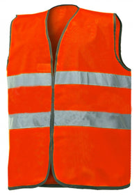 Industrial starter gilet alta visibilitÃ˜ col. arancio fluo tg. unica - 