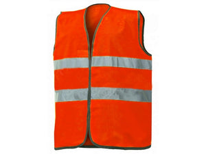 industrial starter gilet alta visibilit+ col. arancio fluo tg. unica vit42123