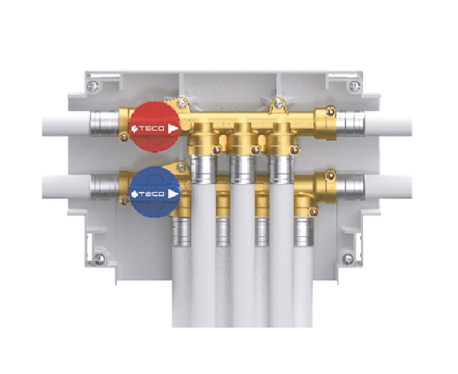 Collettore mono-intercettazione 5 + 4 uscite attacco fastec F13 teco