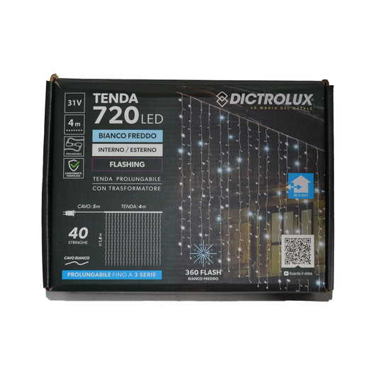 TENDA DICTROLUX 720 LED BIANCO FREDDO FLASHING