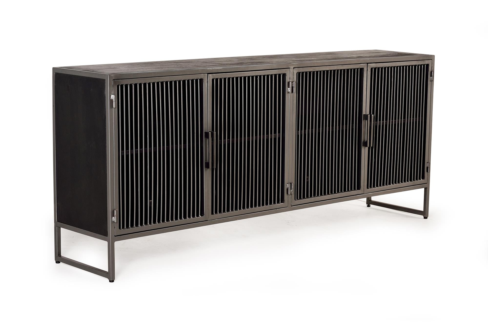 Credenza 4 ante stile industriale