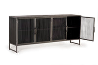 Credenza 4 ante stile industriale