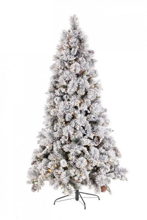 Albero di Natale Garlenda Glitter Altezza 180cm con 1158 Rami e 210 Luci