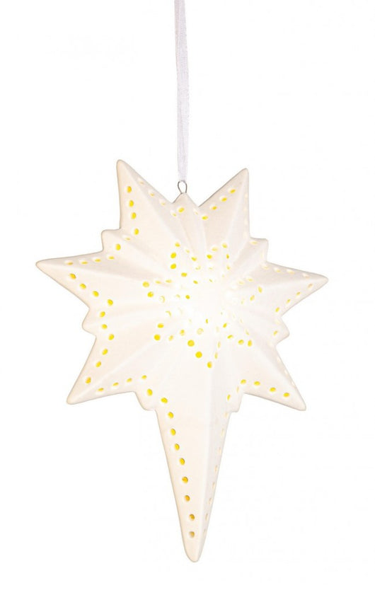 Pendaglio Opal a forma di Stella design 33 con LED (12 Pezzi)