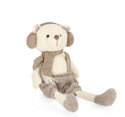 Orso Kary Statua Beige Altezza 51cm (4 Pezzi)