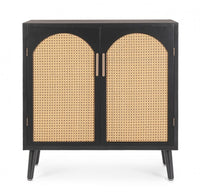 Credenza 2 ante nera ( Pezzi) - JOSINE