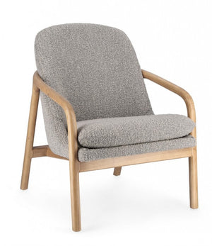 Poltrona stile scandinavo Stone - ELAIDE