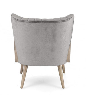 Poltrona stile scandinavo Silver - VIRNA