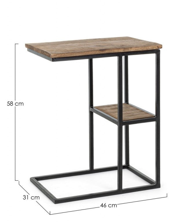 Tavolino con Ripiano 46X31 - WALTON