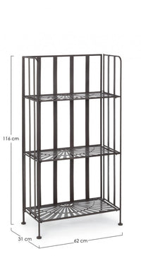 Scaffale 3 piani Marrone 62X31X116H - RAY