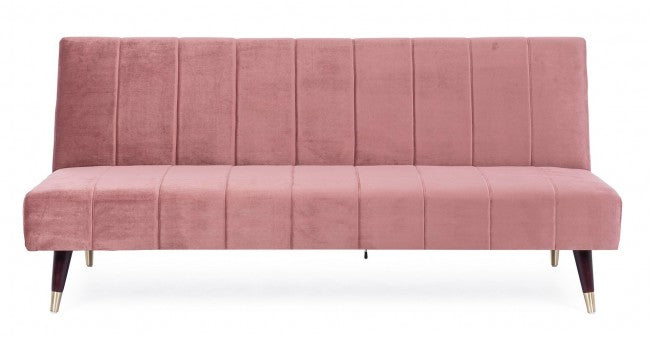 Divano Letto 3 posti Rosa - ALMA