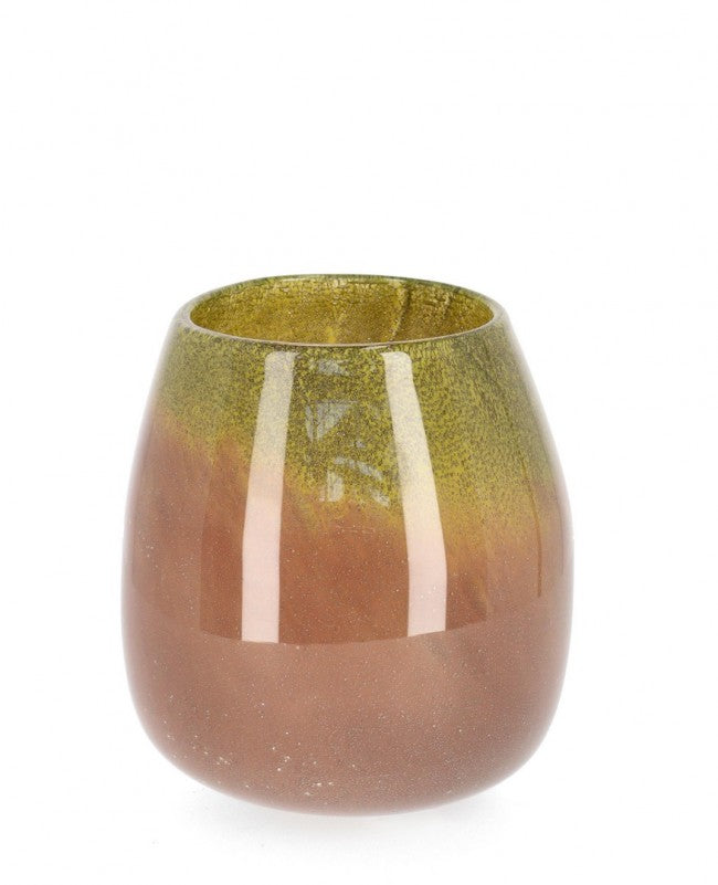 Vaso Bomb Vt Verde Arancio H18,6 (2 Pezzi) - VENUS