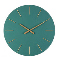 Orologio Parete Verde D60 (2 Pezzi) - TIMELINE