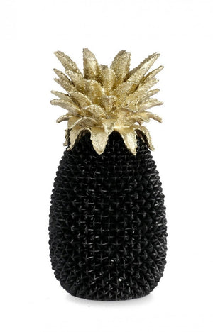 Decorazione Ananas Surabaya nera H49,5 - RASHID