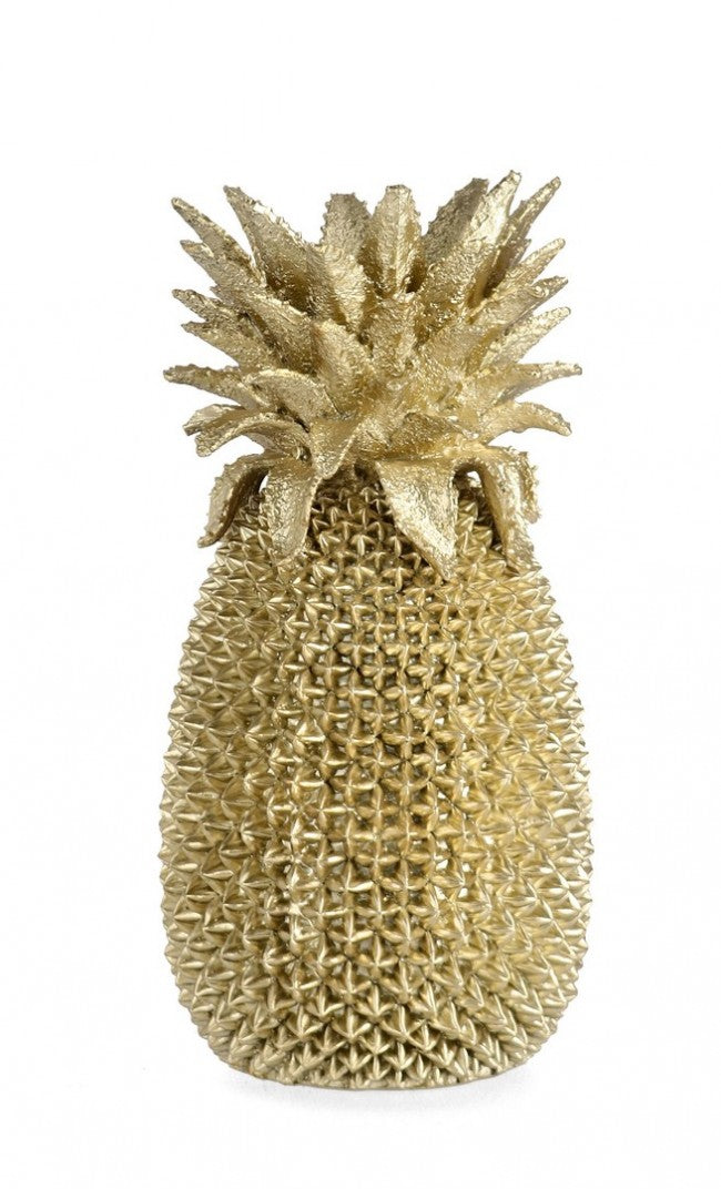 Decorazione Ananas Surabaya Oro H49,5 - POLY ANANAS