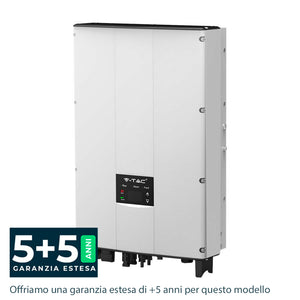 Inverter fotovoltaico invt trifase di rete su-grid 5kw con display LCD Garanzia 5 Anni (Estendibile a 10 anni) IP65