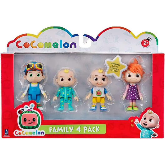 CoComelon Pack Famiglia Action Figure Gioco Giocattolo Bambini Idea Regalo