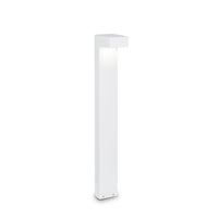 Piantana Moderna Sirio Alluminio Bianco 2 Luci 3W 3000K Luce Calda H80Cm