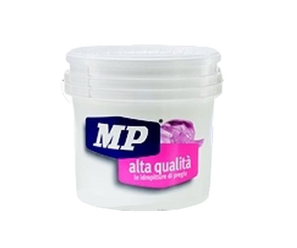 Idroquarzite-Quarzo Bianco Per Pareti Interne/Esterne Pittura Murale Riempitiva Bidone Da 14 Lt-Colorificio Mp