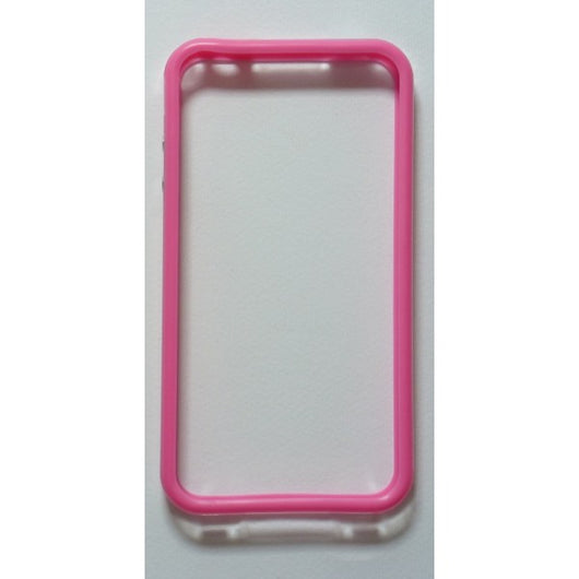 Bumper bicolore rosa/trasparente per iPhone 4