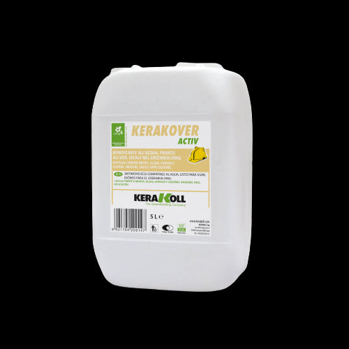 Kerakover Eco Activ-Bonificante Depositi Di Muffe E Funghi Su Pareti Interne Ed Esterne 5 Lt-Kerakoll