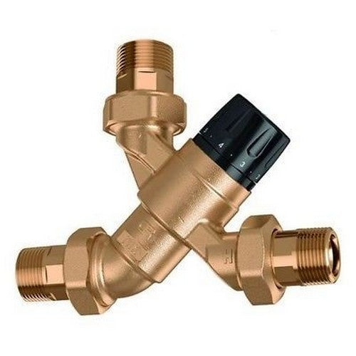 Miscelatore Termostatico Regolabile Manopola 35°-65°C Dn15 1/2" CALEFFI 520040