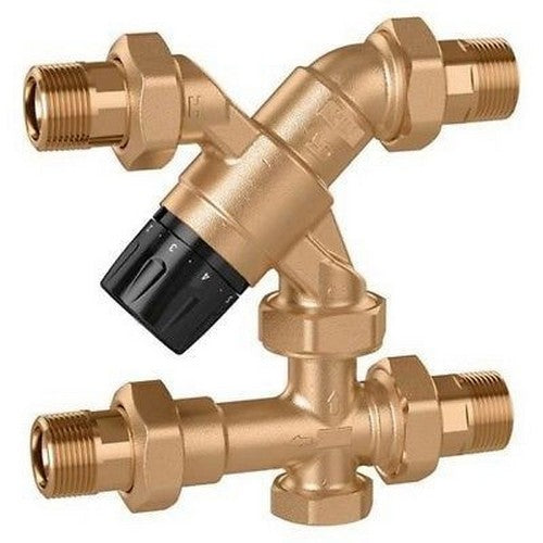 Gruppo Di Controllo Temperatura Acqua Calda 35°-65°C Dn20 3/4" CALEFFI 520150