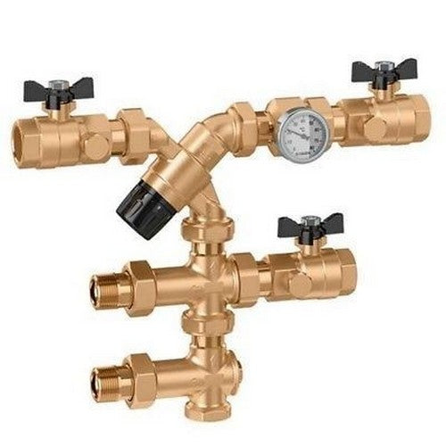 Gruppo Di Controllo Temperatura Acqua Calda 35°-65°C Dn20 3/4" CALEFFI 520155