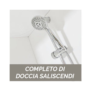 Cabina doccia multifunzione Novellini con idromassaggio cm 70x90