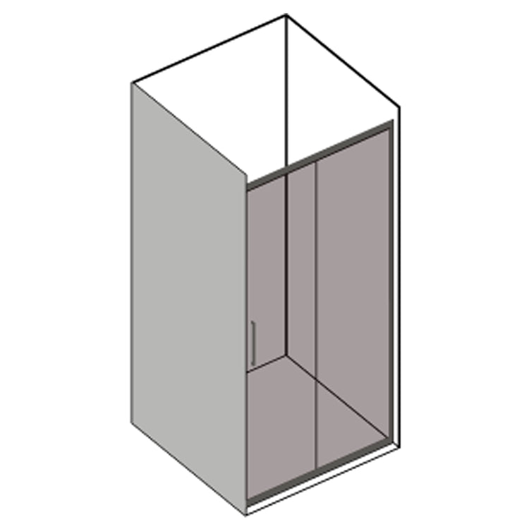 Cabina doccia multifunzione Novellini con idromassaggio cm 80x120 porta scorrevole