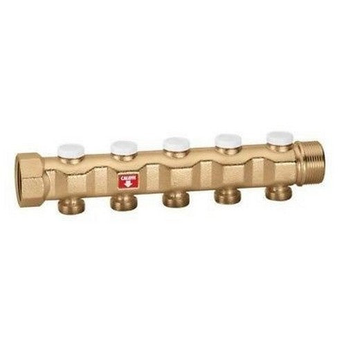 Collettore Di Mandata Con Detentori 1 1/4" X6 3/4"M CALEFFI 663160