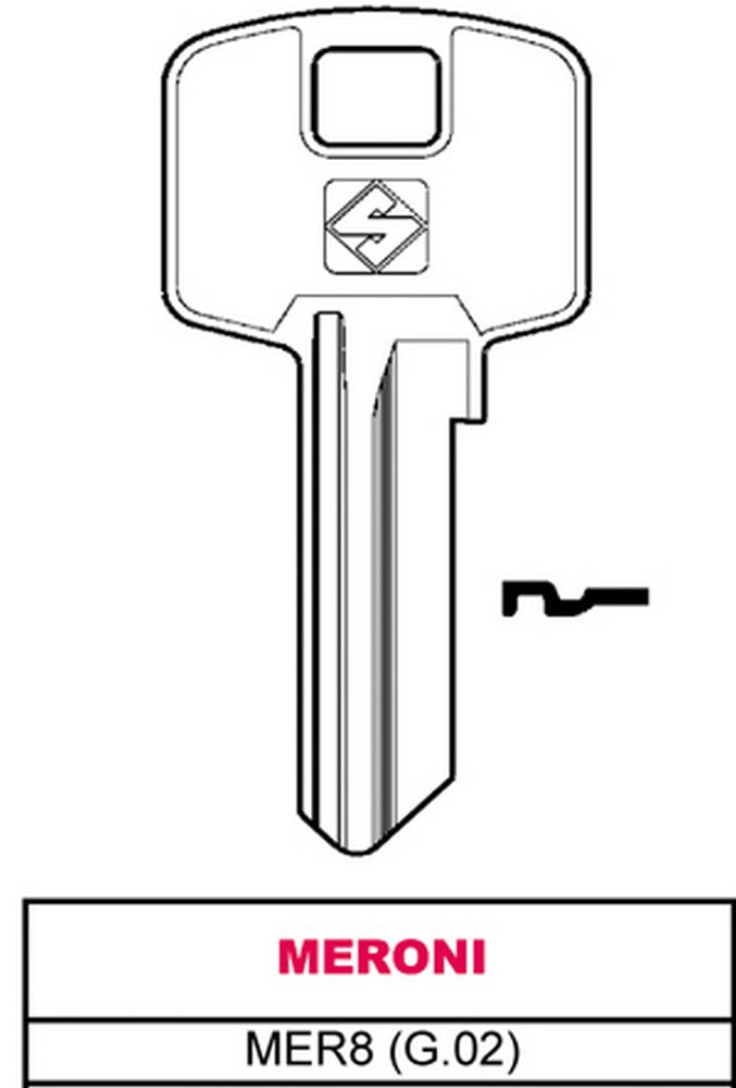 20pz chiave asc mer8 (g.vac 4) meroni vit11282