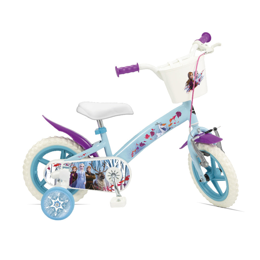 Bicicletta per Bambina 12â€™â€™ Freni V-Brake con Licenza Disney Frozen