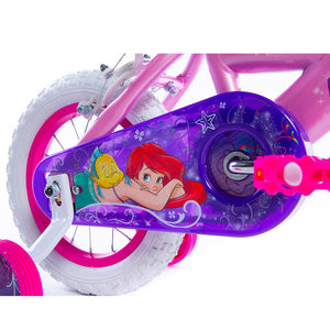 Bicicletta per Bambina 12” 2 Freni con Licenza Disney Princess Rosa