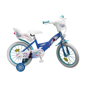 Bicicletta per Bambina 14â€™â€™ Freni Caliper con Licenza Disney Frozen