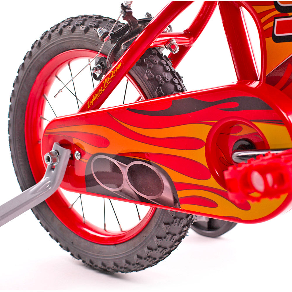 Bicicletta per Bambino 14” 2 Freni con Licenza Disney Cars Rosso