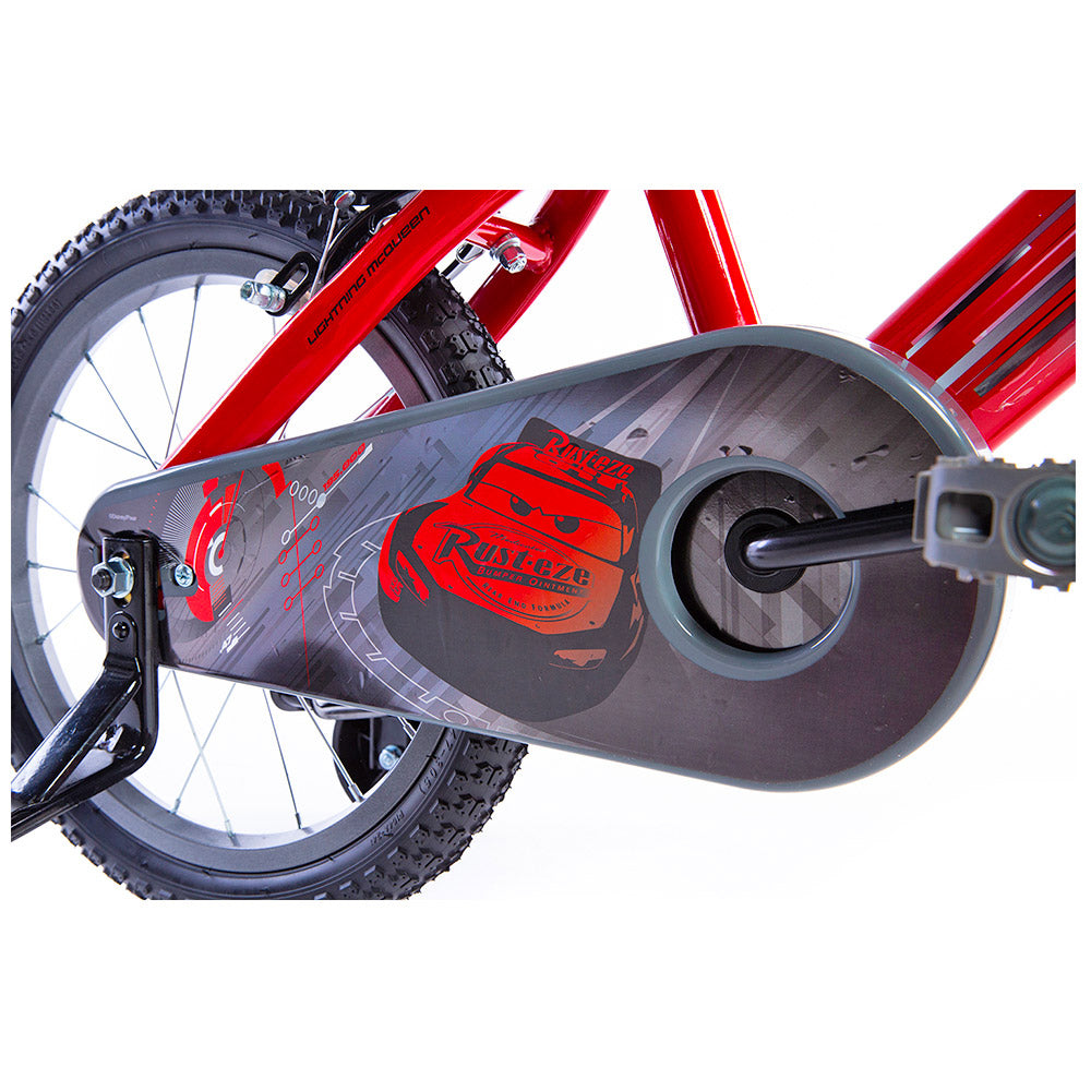 Bicicletta per Bambino 16” 2 Freni con Licenza Disney Cars Rosso