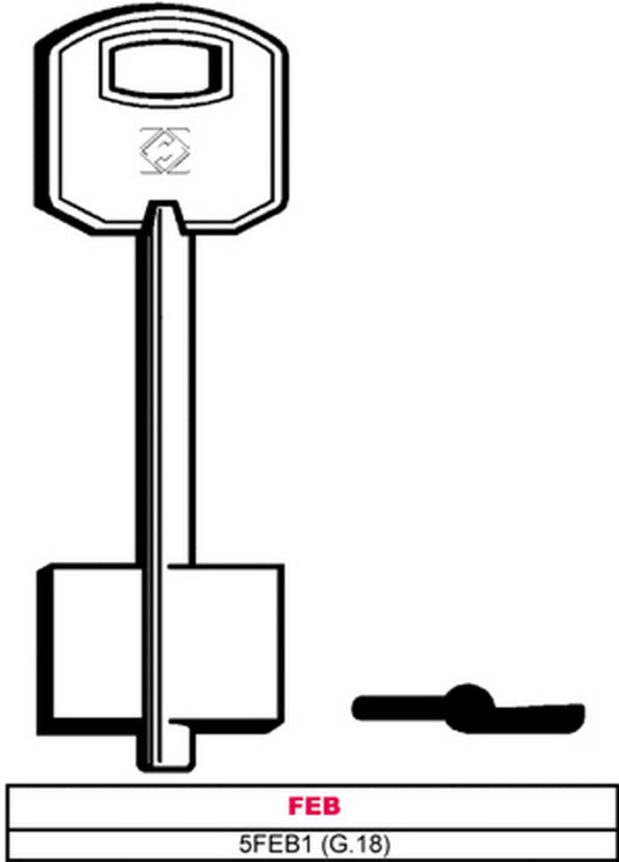 5pz chiave a doppia mappa 5feb1 (g.vas 5) feb vit6282
