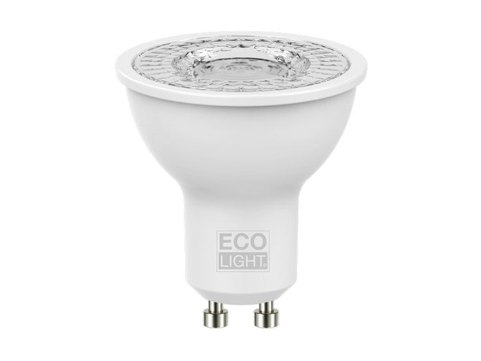 Ecolight lampada a led spot gu10 fascio 110Ã˜ luce calda 8 w (10 pezzi) - Ecolight