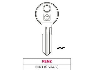 20pz chiave asc ren1 (g. vac 0) renz cod:ferx.vit47601