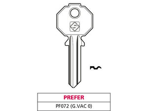 20pz chiave ottone pf072 (g. vac 0) prefer cod:ferx.vit47590