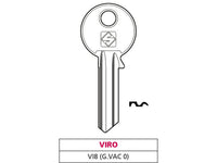 20pz chiave ottone vi8 (g. vac 0) viro vit47548