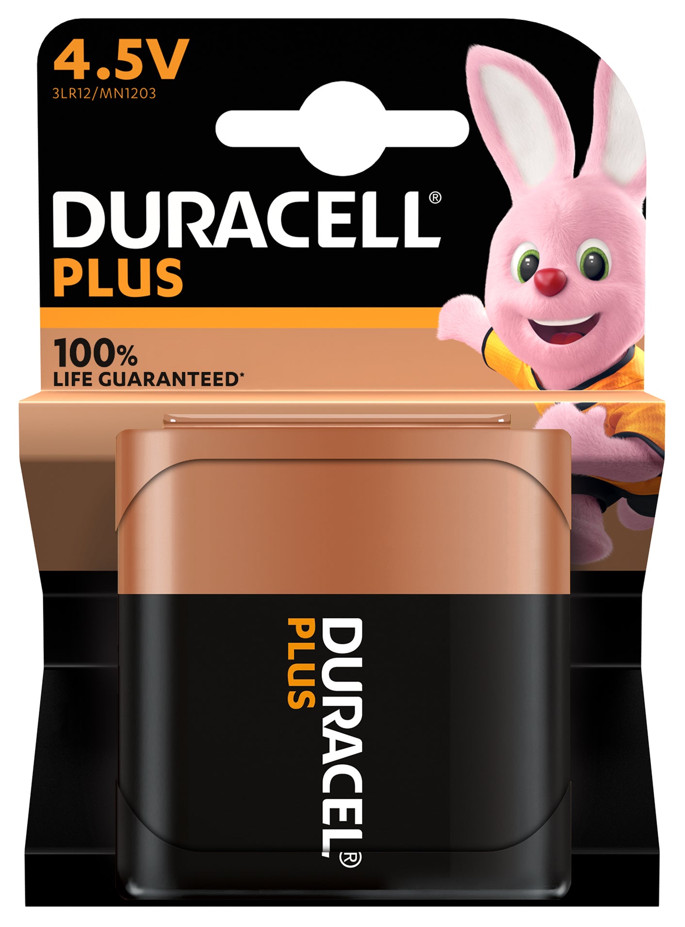 Duracell pila alcalina serie plus 1 pz. piatta 4,5 v (10 pezzi) - Duracell