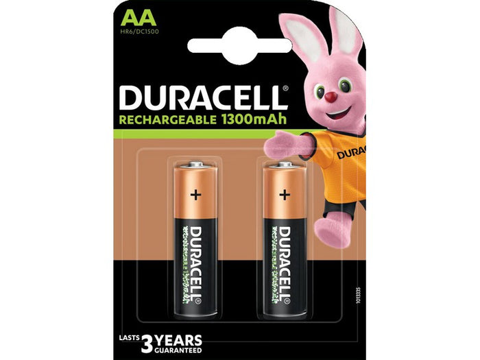 Duracell pila ricaricabile hr6 stilo 2 pz. - Duracell