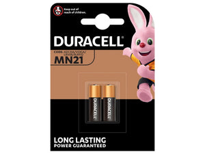 Duracell pila alcalina security mn21 2 pz. (10 confezioni) - Duracell