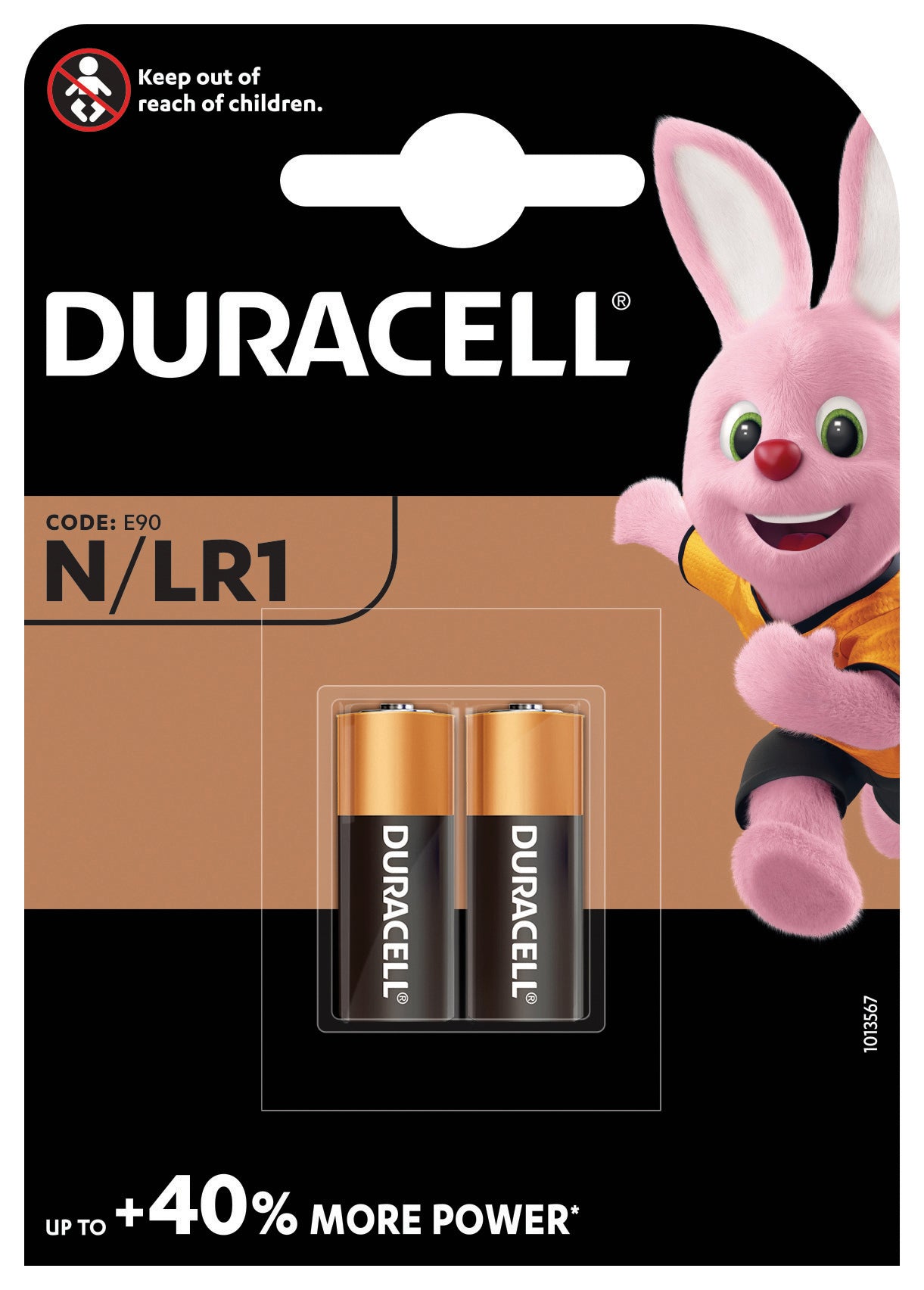 Duracell pila alcalina security mn9100 2 pz. (10 confezioni) - Duracell