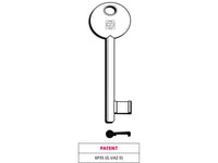 5pz chiave a mappa 6p3s (g. vaz 0) patent vit47679