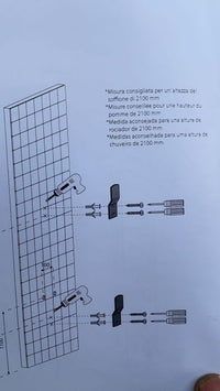 Colonna doccia multifunzione modello Minha - LED